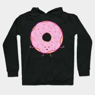 Pink Sprinkled Donut | by queenie's cards Hoodie